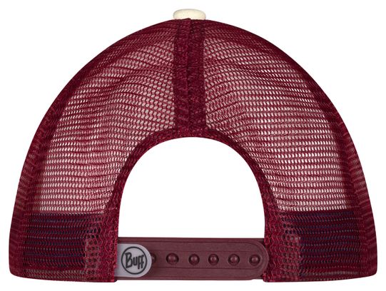 Casquette Buff Trucker Rouge/Bleu