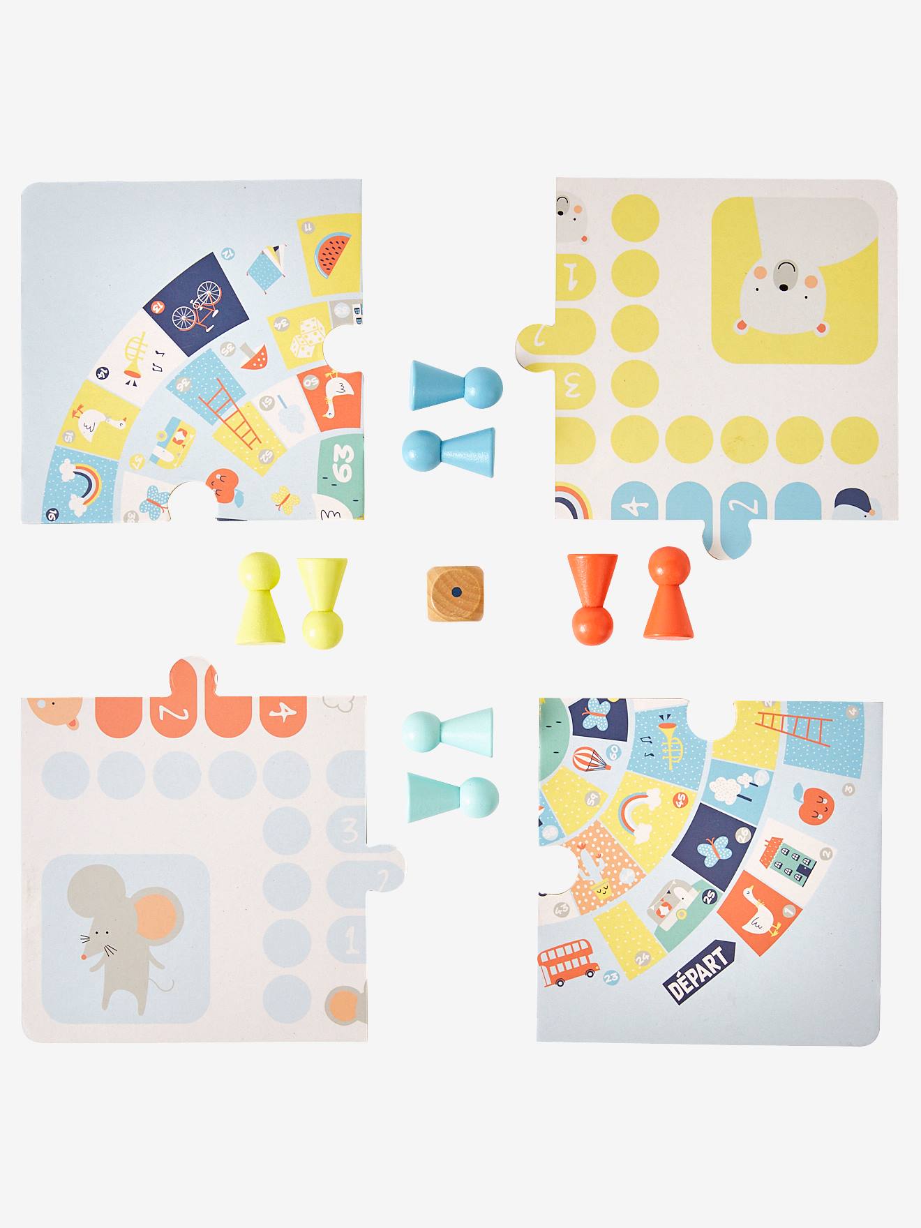 Jogo do Ganso e Parcheesi (sem cor)
