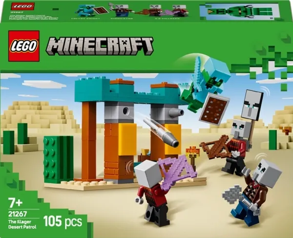 LEGO Minecraft 21267 Illager-ørkenpatruljen