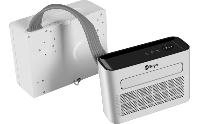 Berger Arktar 5000 Pro mobile Split-Klimaanlage mit Heizung 5.000 BTU 1.465 W / 560 W