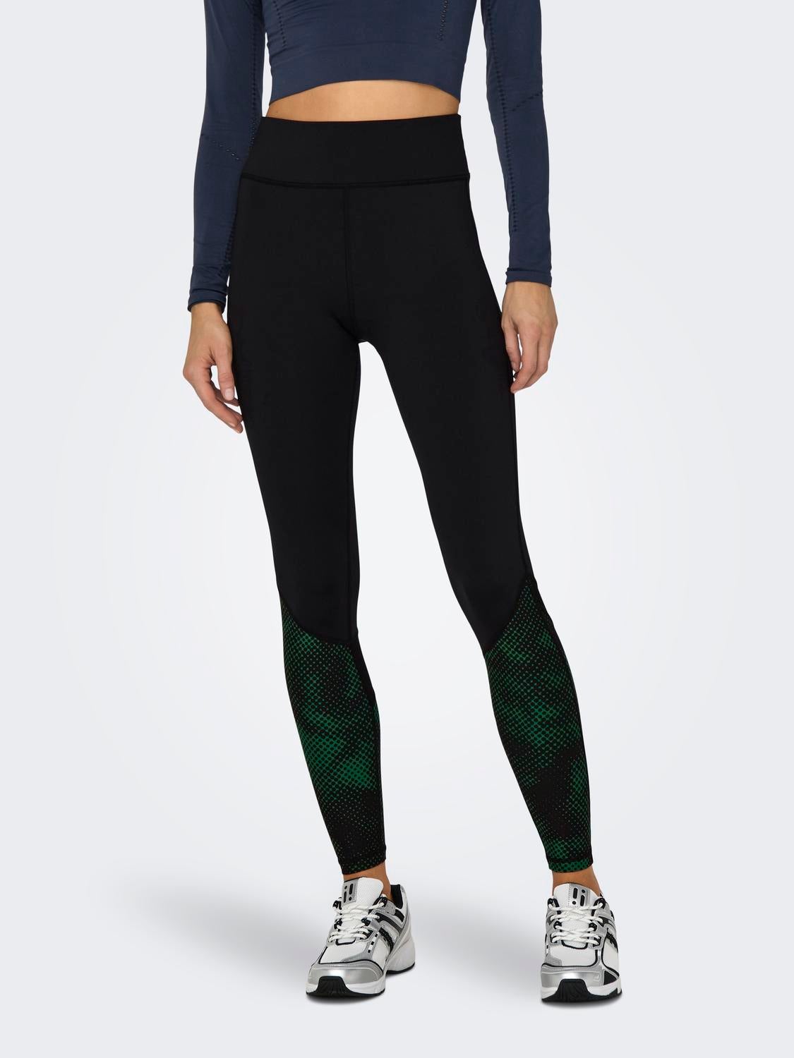 ONPMILA-ROSE-2 Hohe Taille Enger Schnitt Sportleggings Black