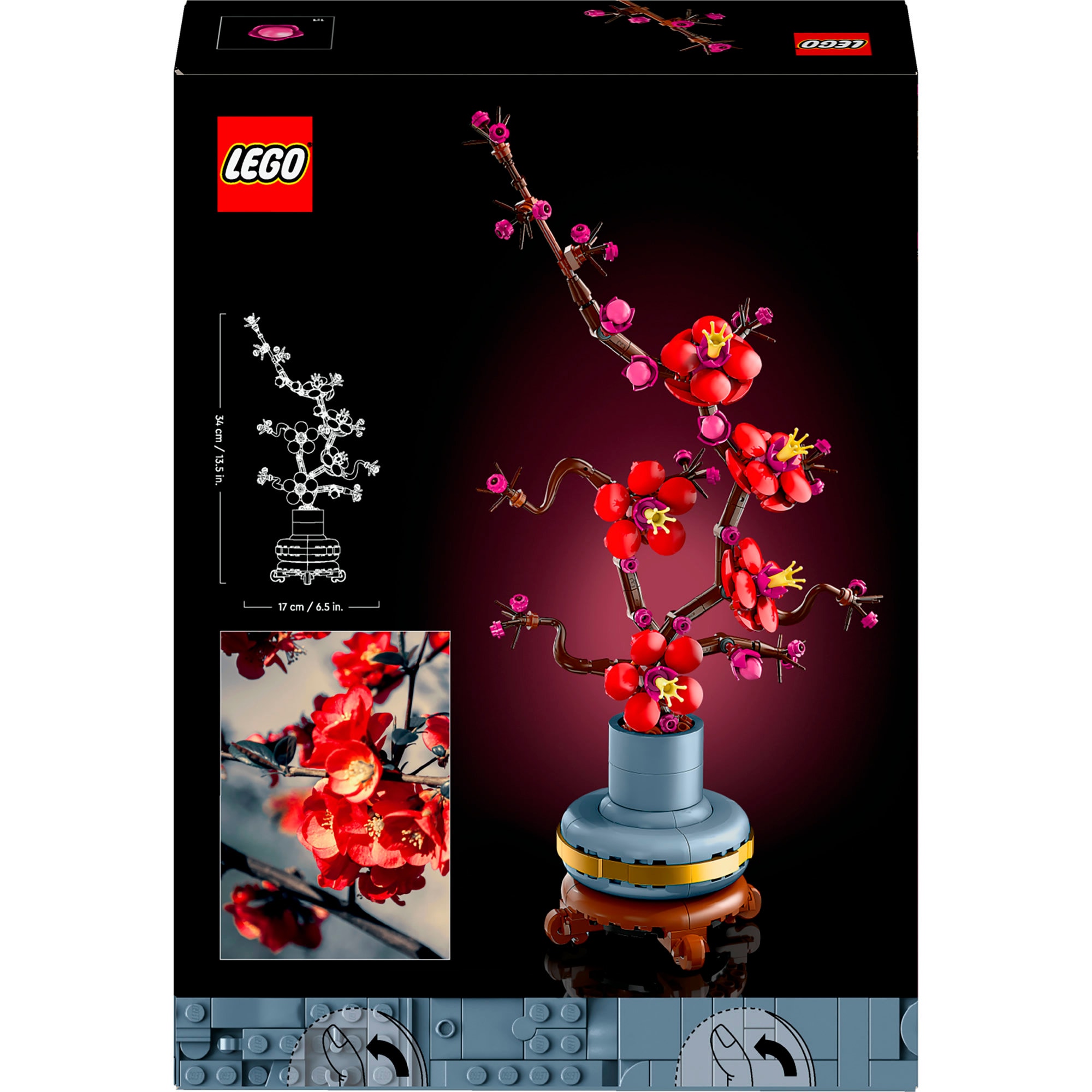 LEGO Konstruktionsspielzeug Icons Pflaumenblüte