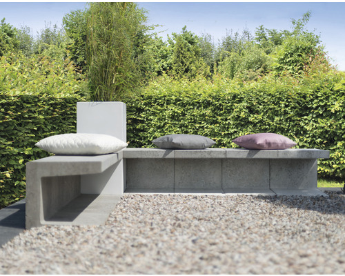 Beton U-steen grijs 40 x 40 x 40 cm