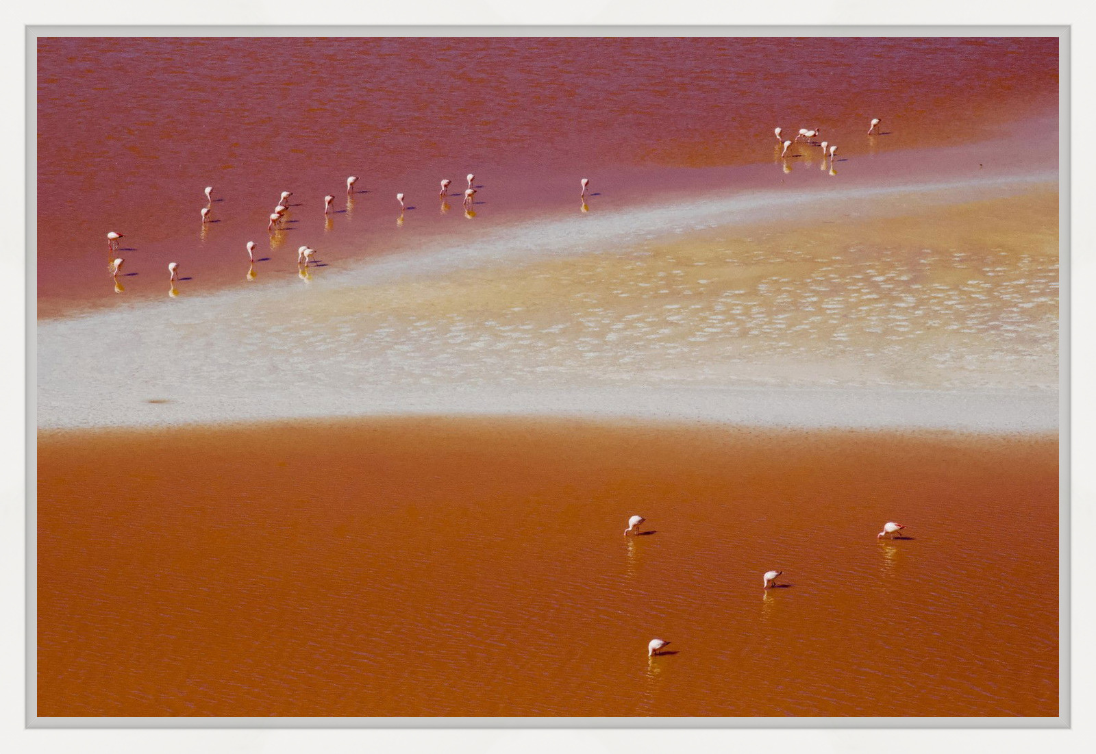 Red Laguna IV by Melina Gerdts - Limited Edition. Edition of: 150. Signed.