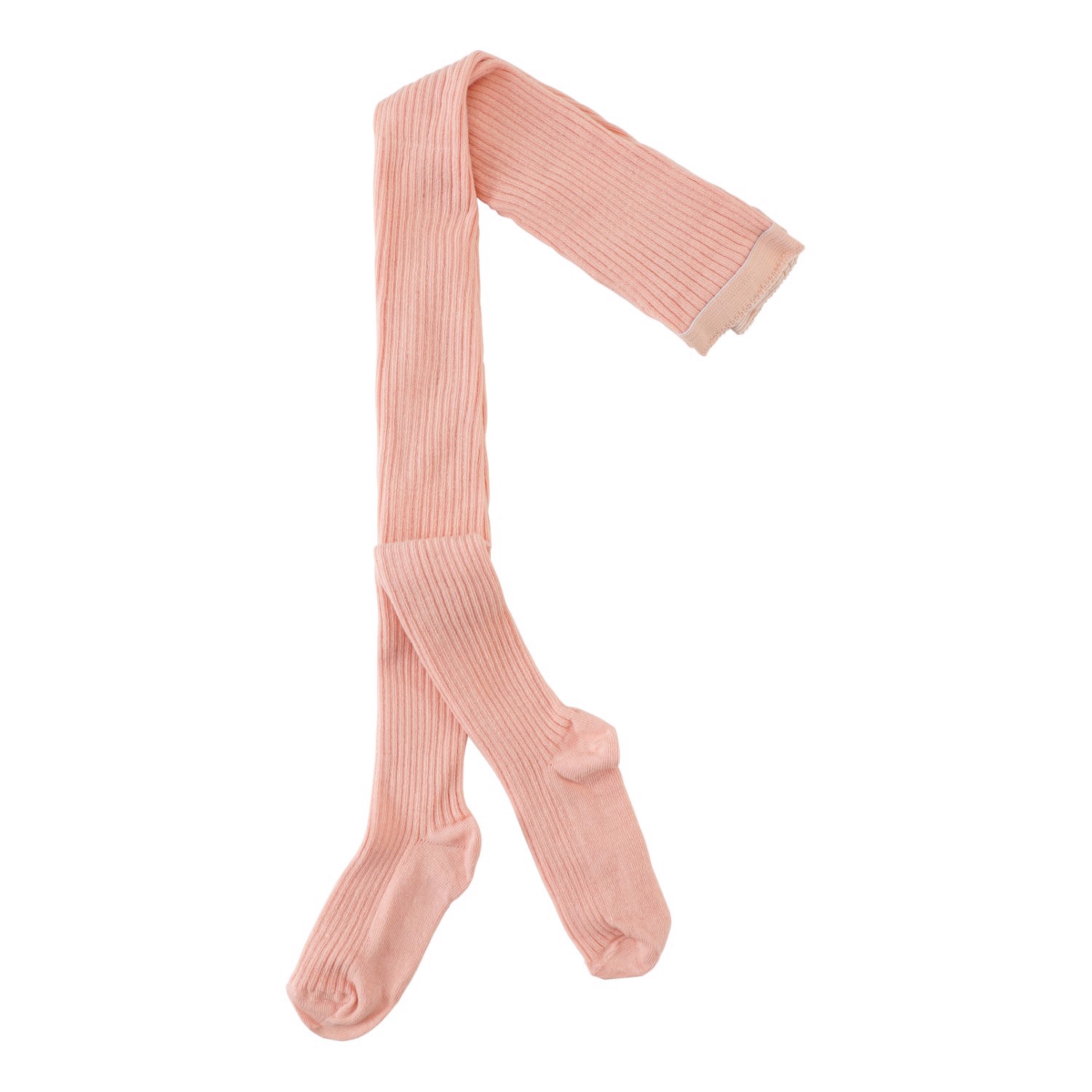 Rib Tights - Petal Blush