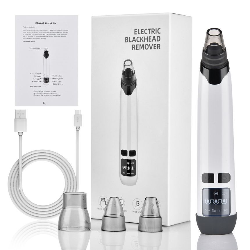 Beautyronics - USB oplaadbare mee-eterverwijderaar