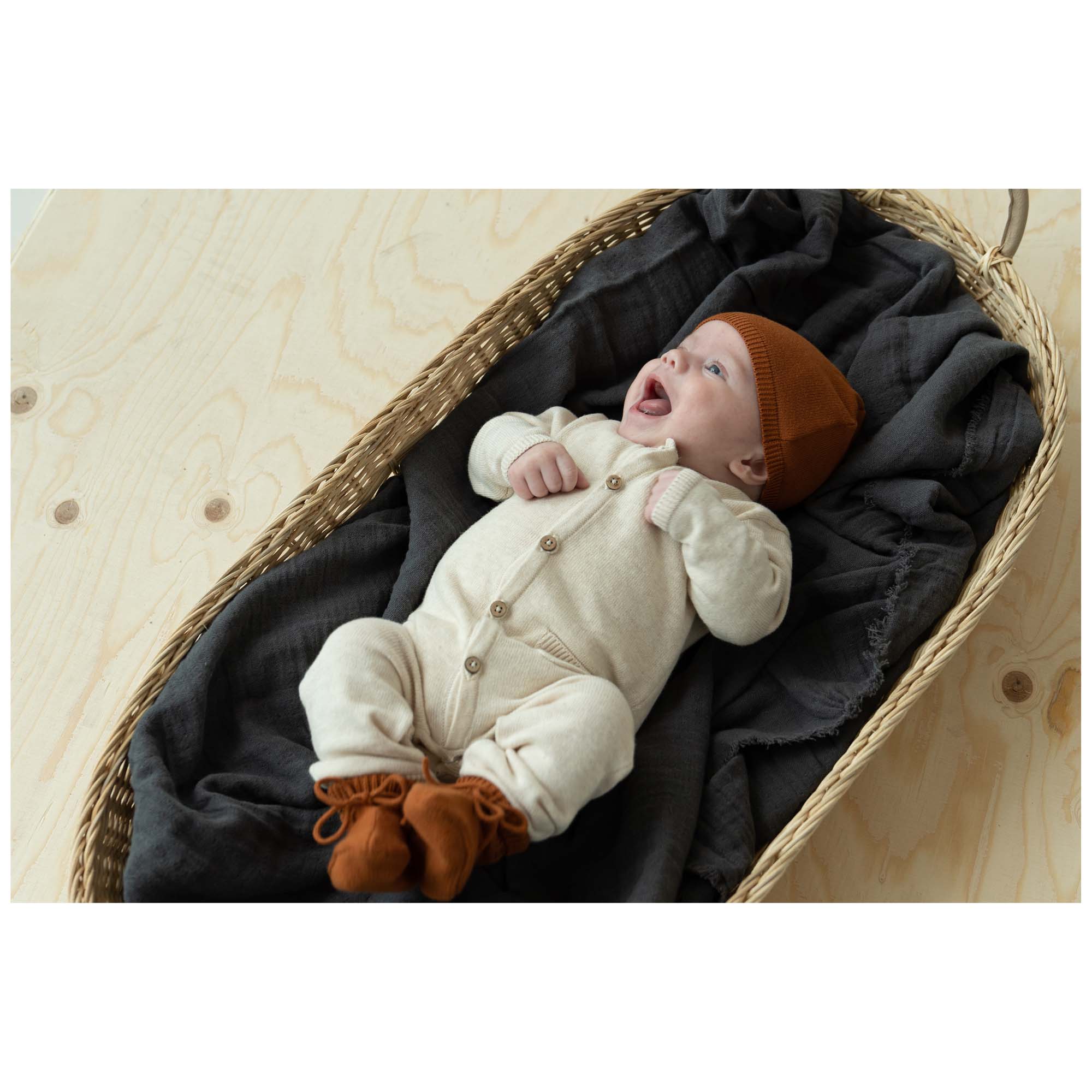 Prénatal newborn boxpakje Pure lange mouwen effen beige