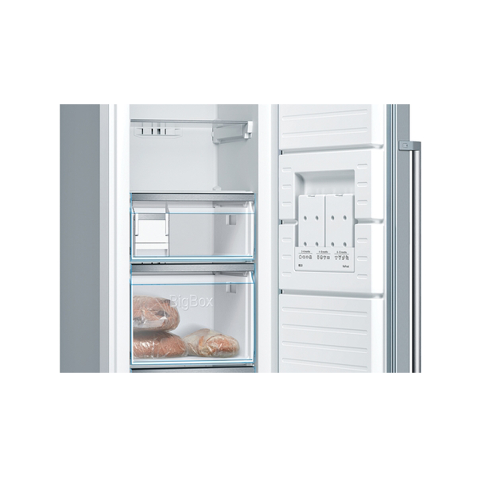 BOSCH Gefrierschrank GSN36AIEP - weiß - E