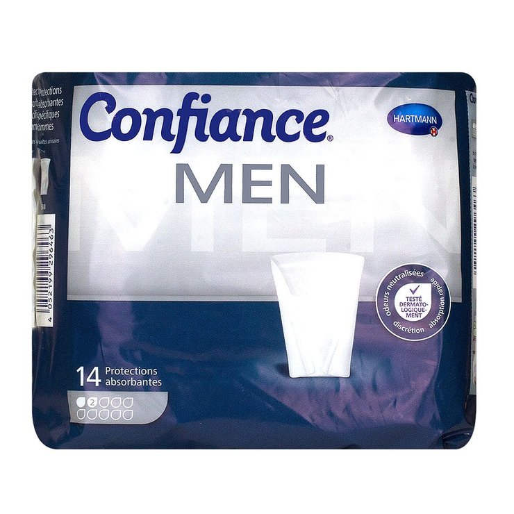 14 protections absorbantes Men 2G