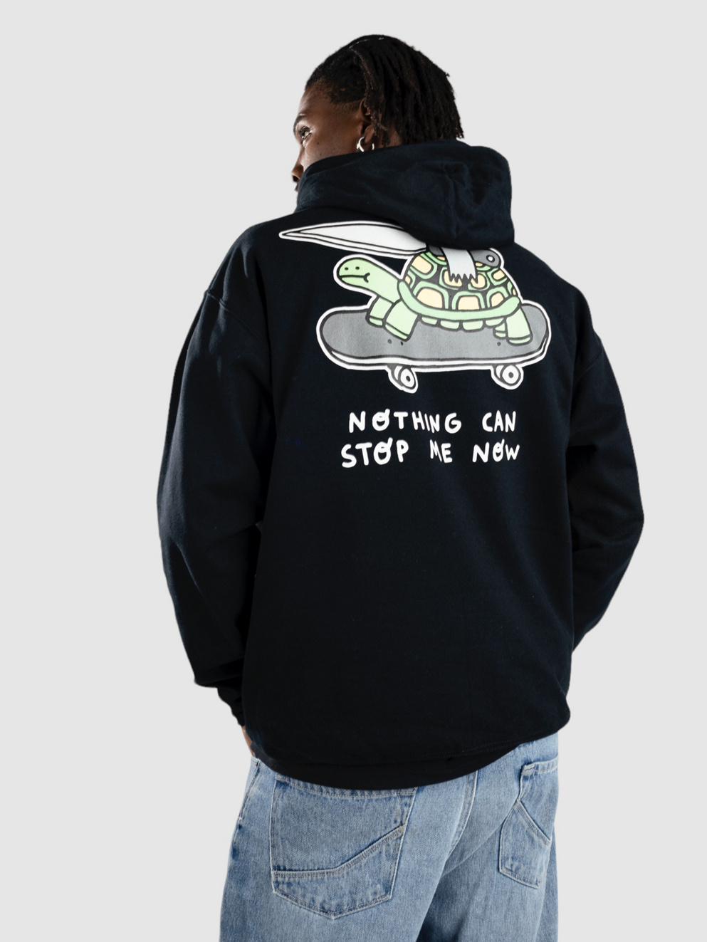A.LAB Nothing Can Black Hoodie black