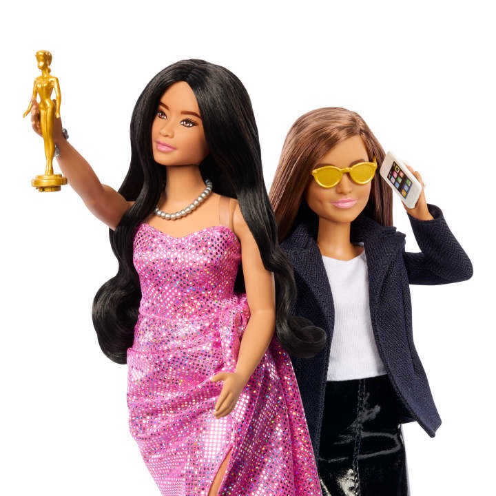 Barbie - Careers Women in Film Set Of 4 Dolls (HRG54)