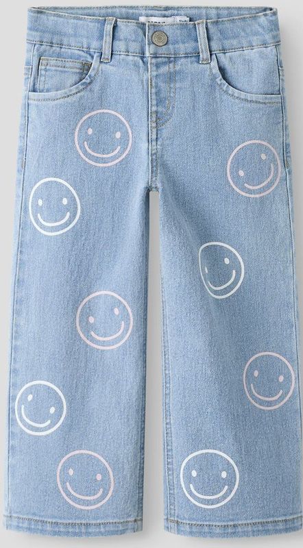 NAME IT - NMFROSE WIDE JEANS - Meisjes - Jeans - Maat 80