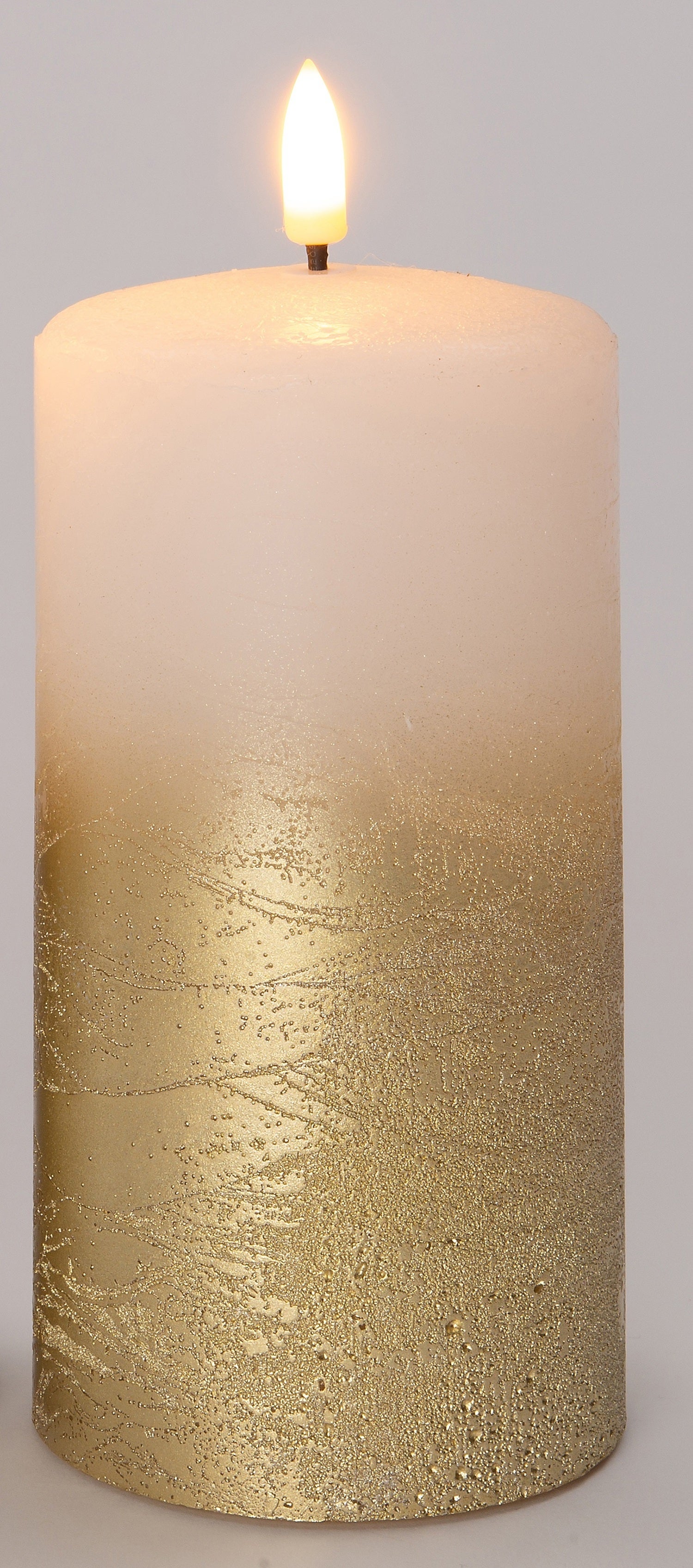 Intratuin LED stompkaars Duo goud D 7,5 H 15 cm