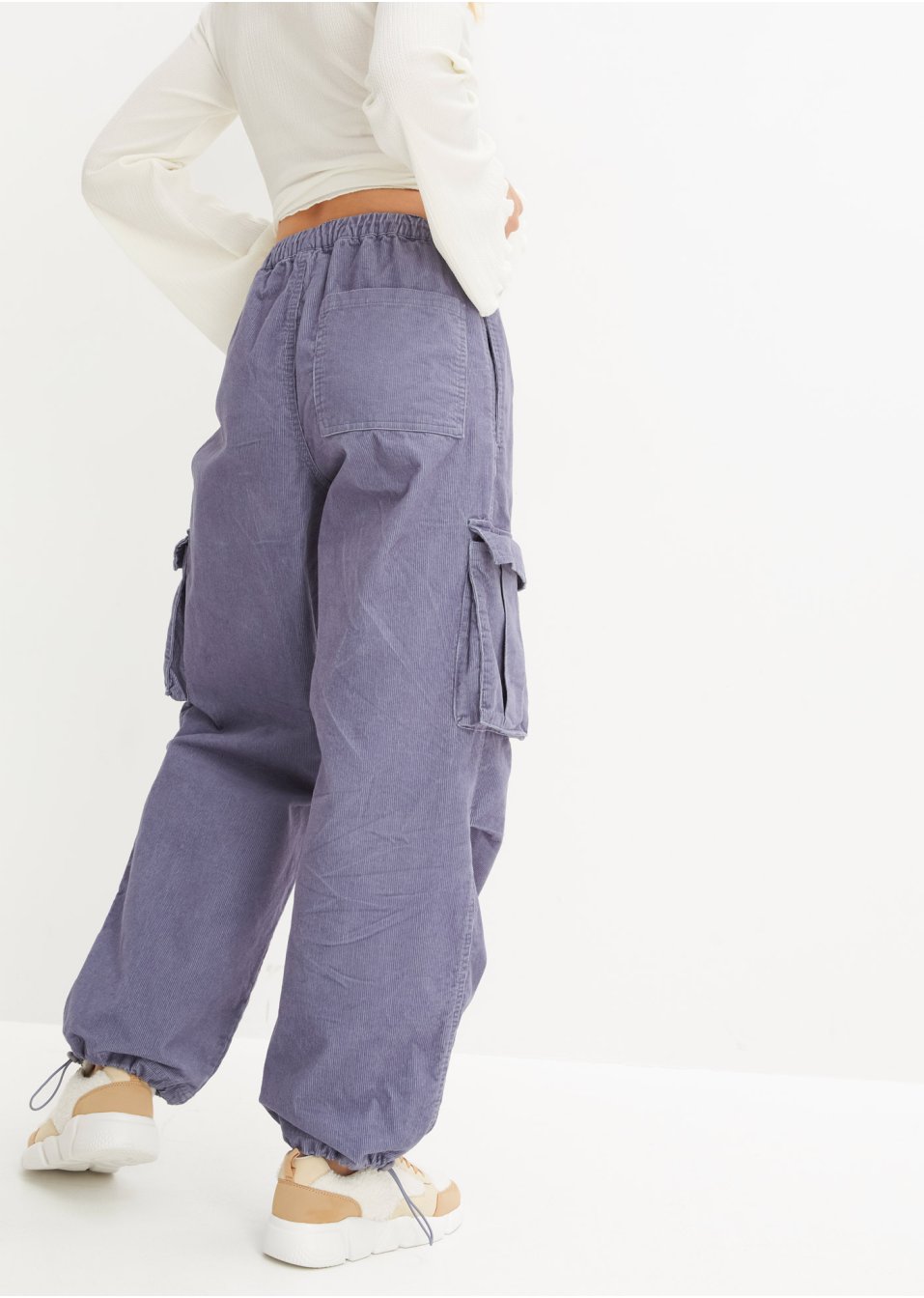 Pantalon en velours côtelé