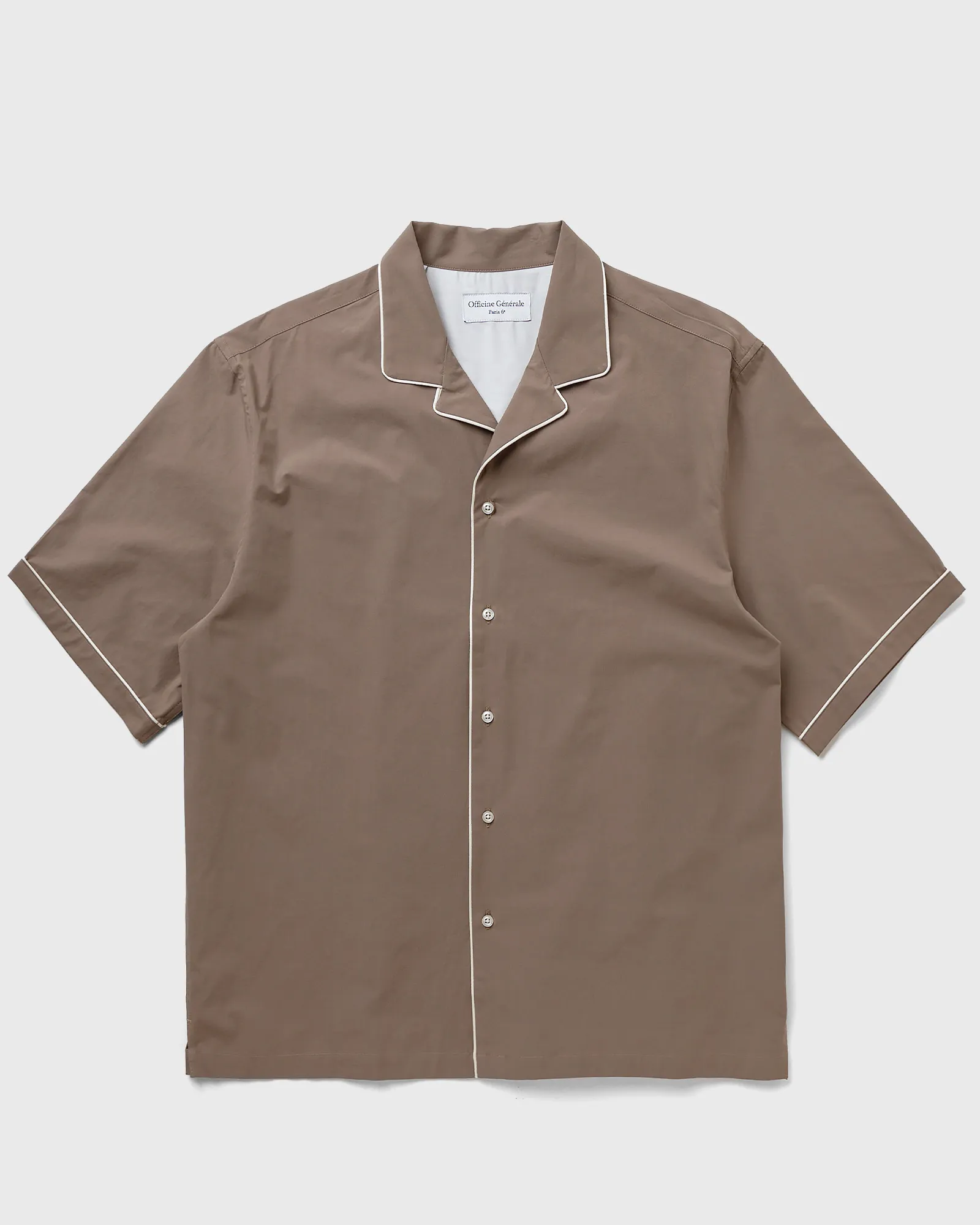 Officine Générale EREN SHORTSLEEVE SHIRT PIP ITL PCE DYE CO POP