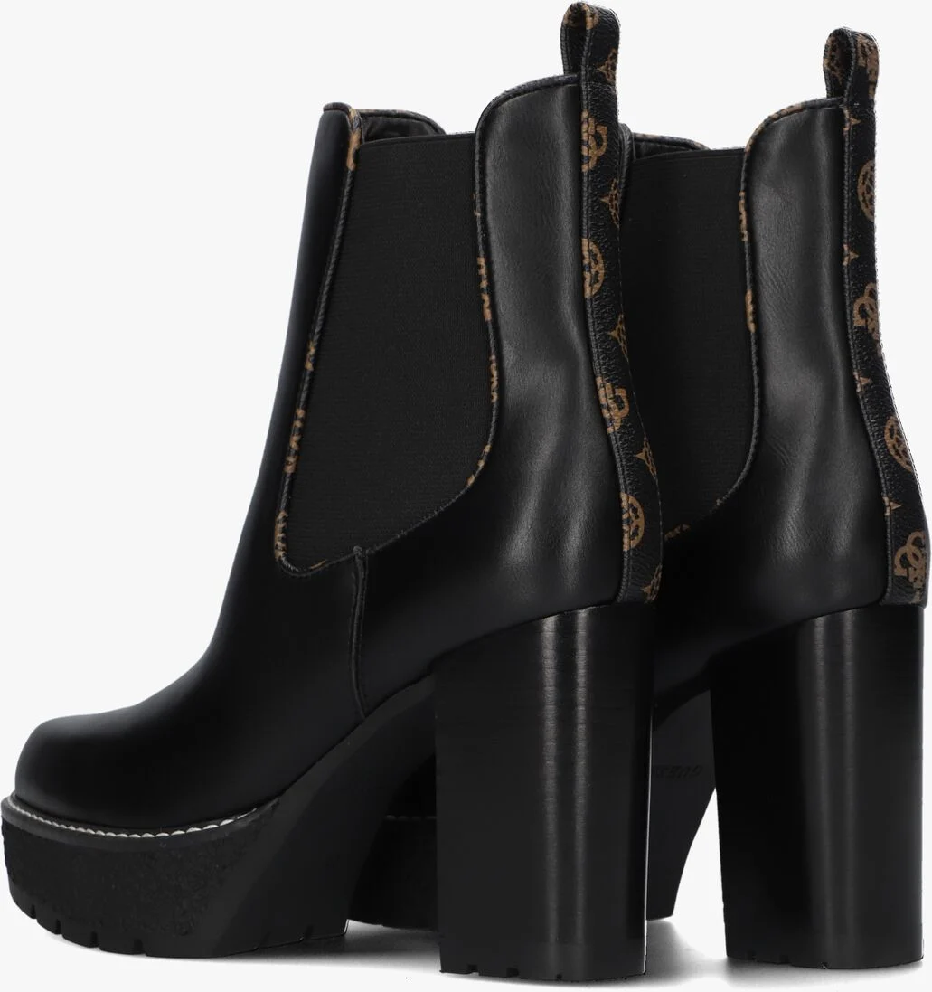 GUESS zwarte guess enkellaarsjes maelea