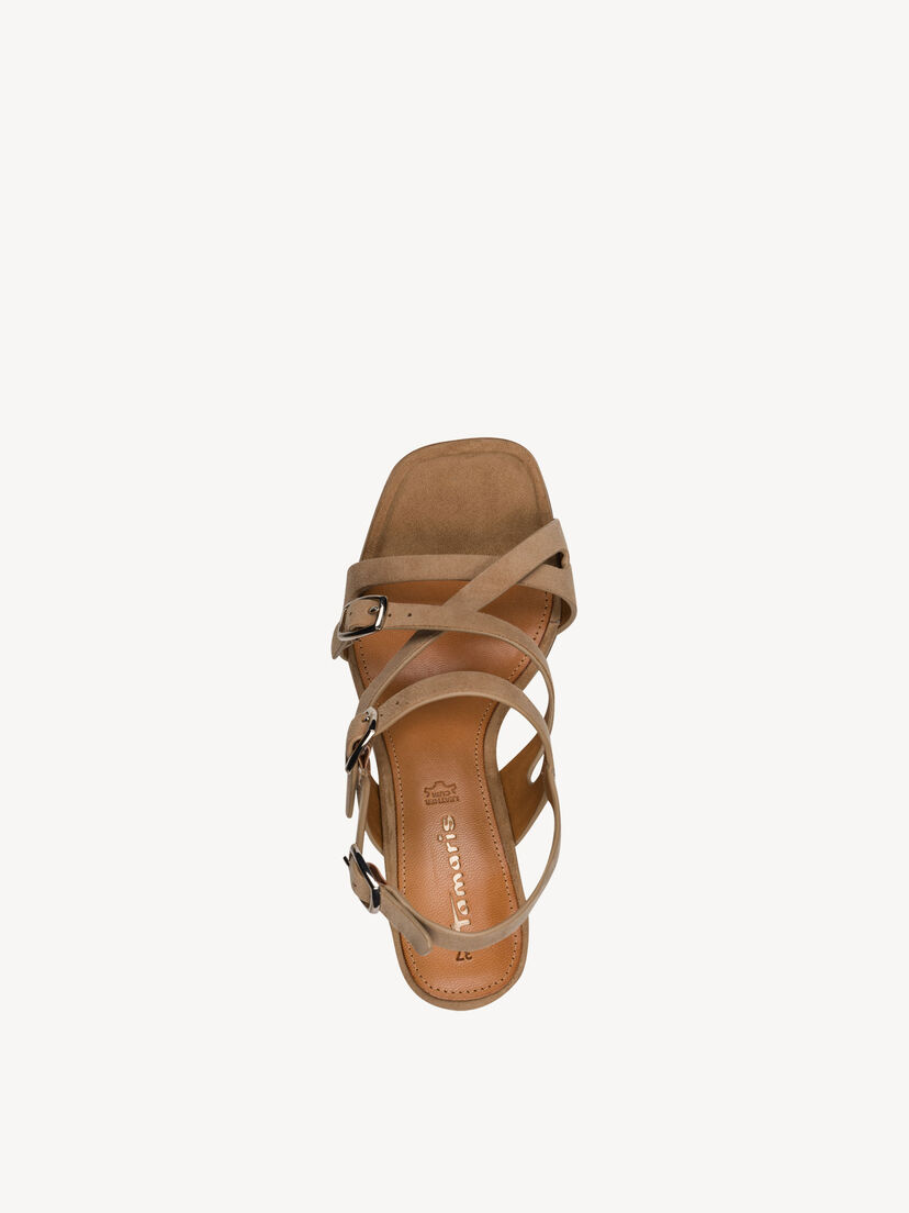 Leren Sandaaltje - beige