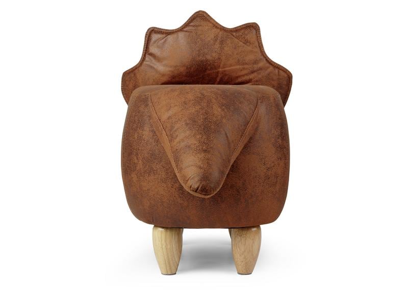 zoosy Kinderhocker Dino Bolle Braun Hocker in Dinosaurierform