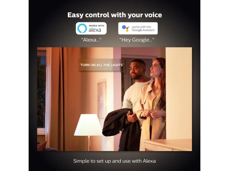 Philips Hue White Kerte - E14 pærer - 2-pak