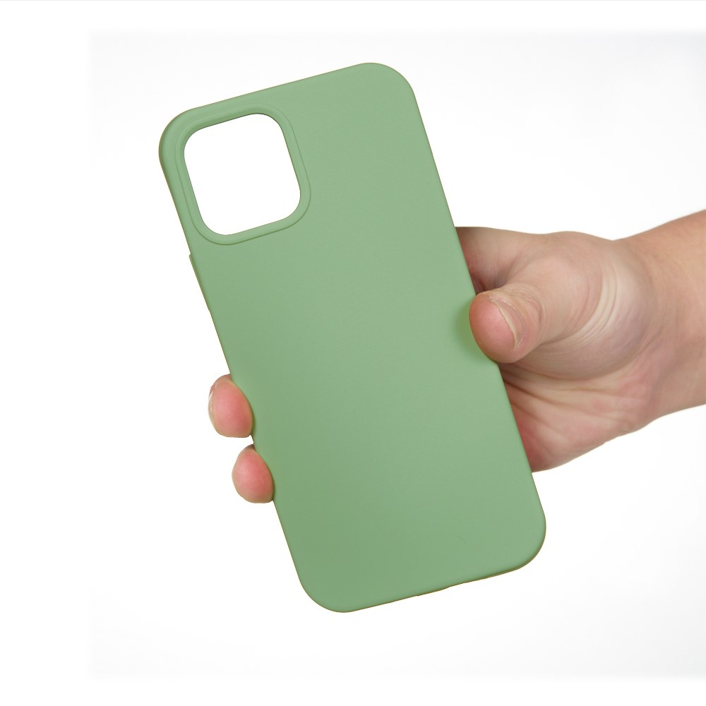 iPhone 13 Silikon Case Hülle - Grün