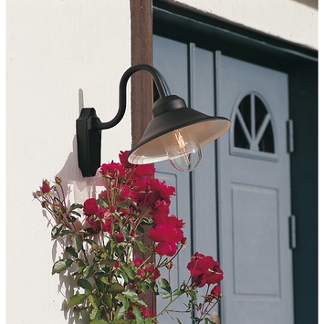 Konstsmide buitenlamp Vega zwart