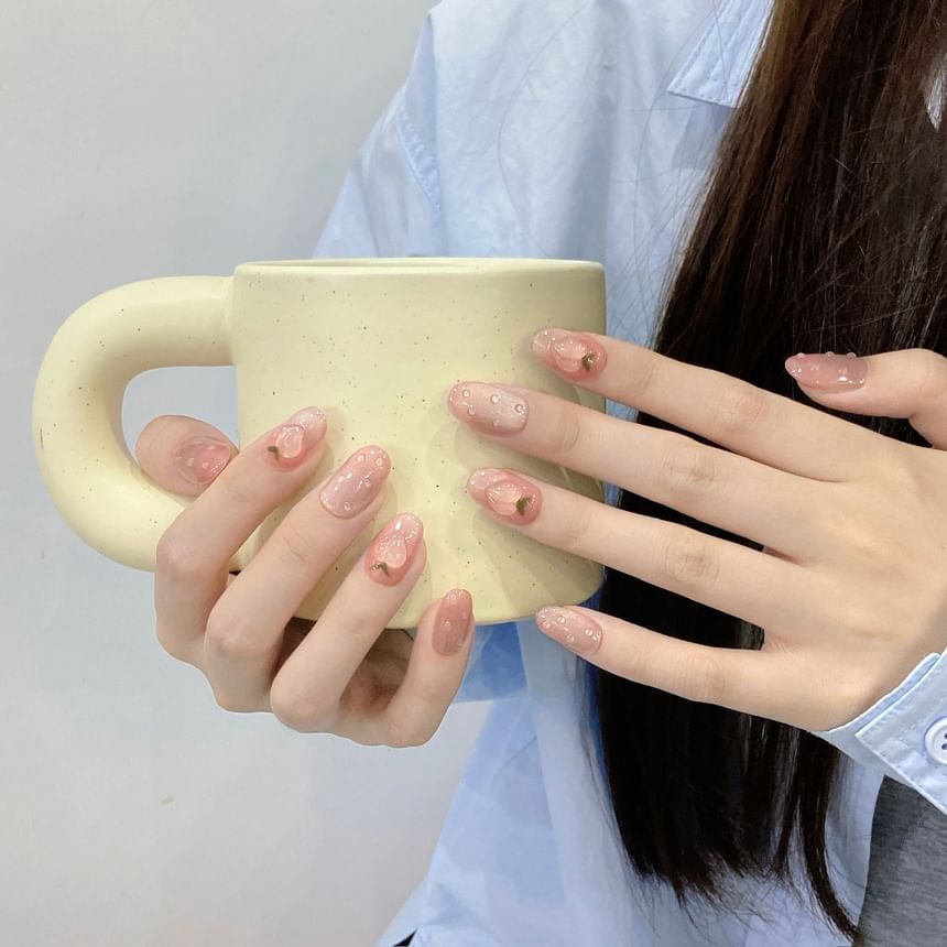 eovda - Peach Press On Nail