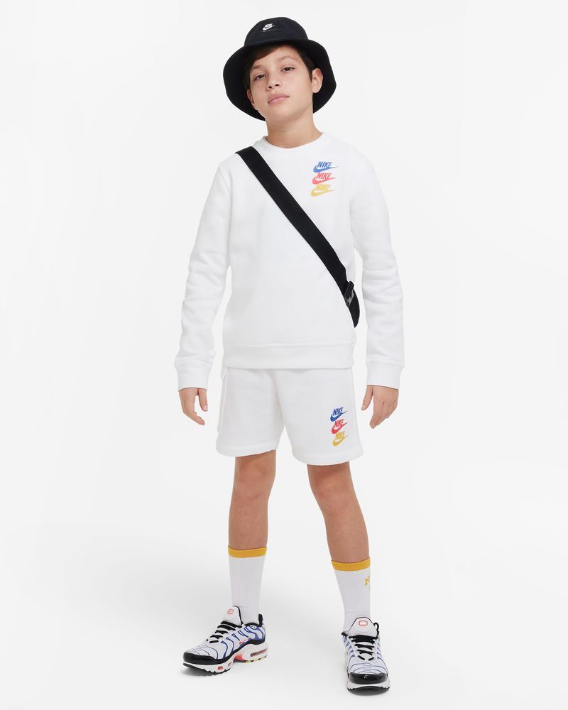 Short cargo Nike Sportswear Blanc pour enfant