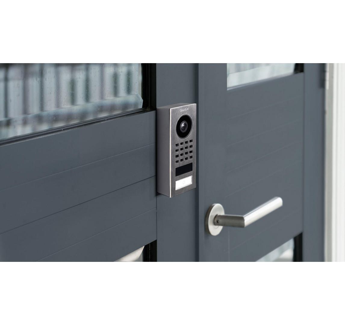 IP Türstation D1101V Aufputz<br>IP-Videotürsprechanlage aus Edelstahl mit 1 Ruftaste