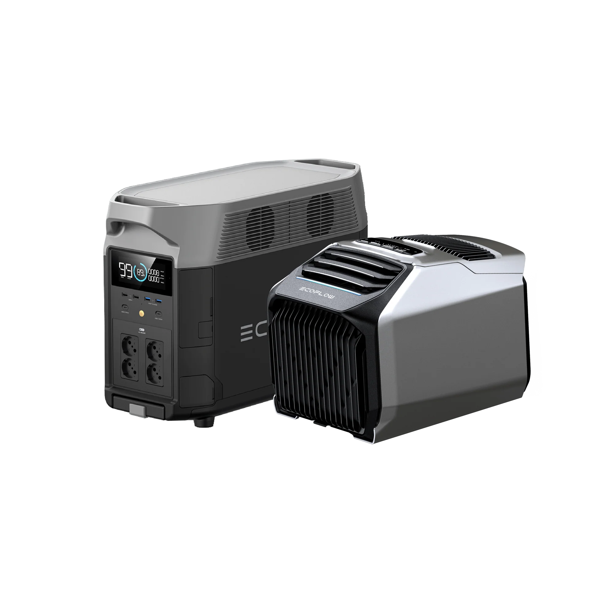 EcoFlow WAVE 2 + DELTA Pro