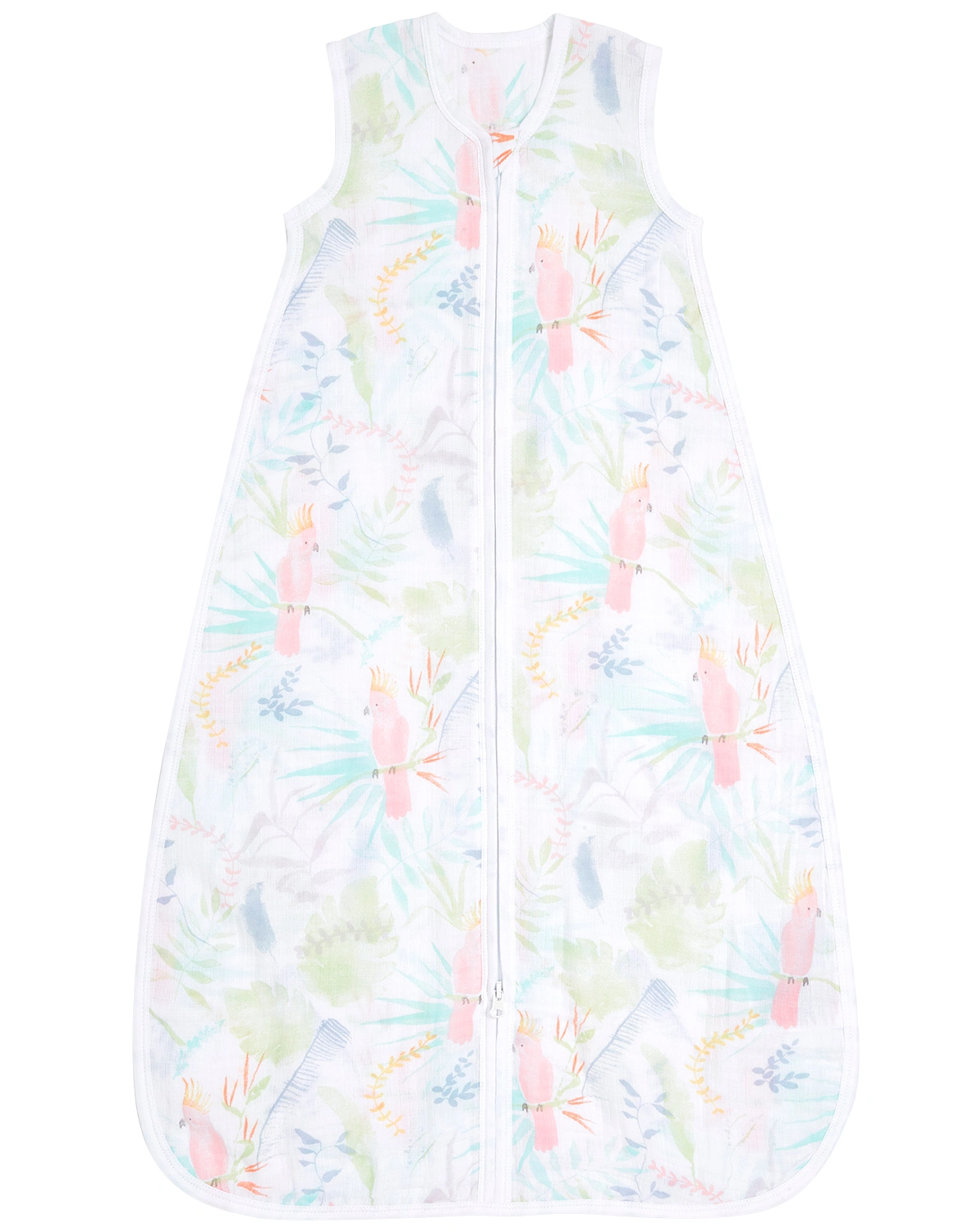 Musselin-Schlafsack TROPICALIA in grün