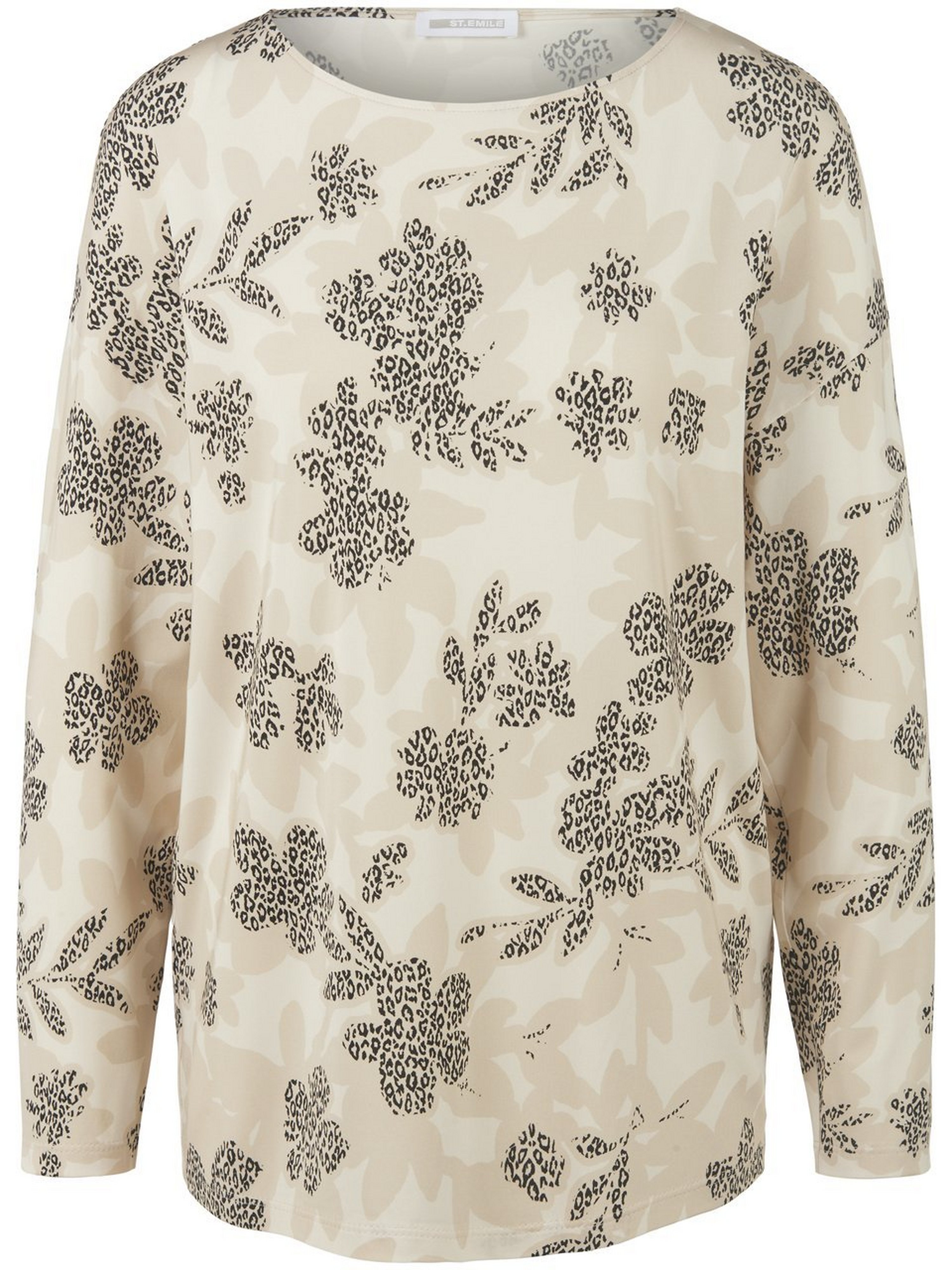 Shirt mit U-Boot-Ausschnitt