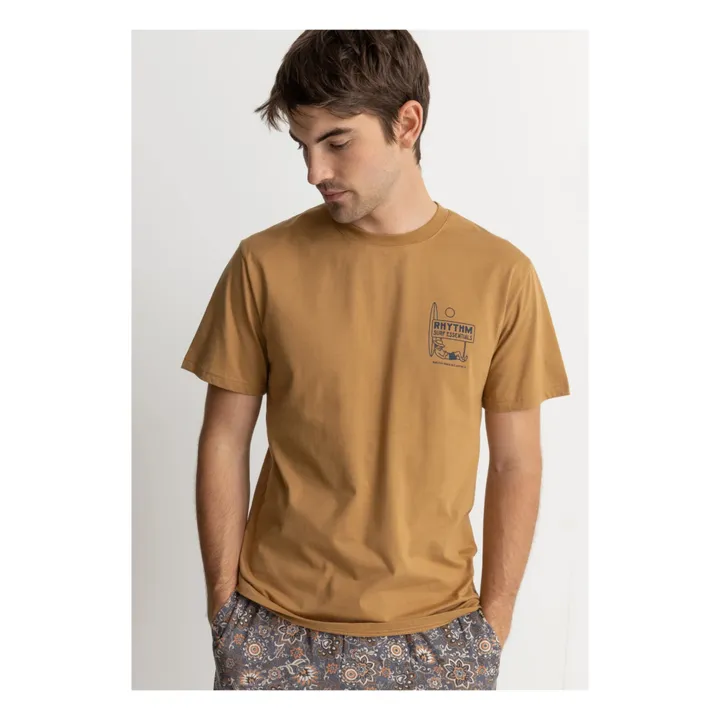 Rhythm T-shirt Lull Coton Bio | Camel