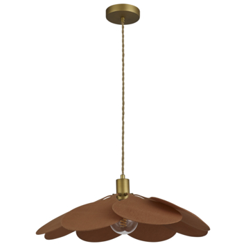 KARWEI hanglamp Linde brique Ø56,5cm