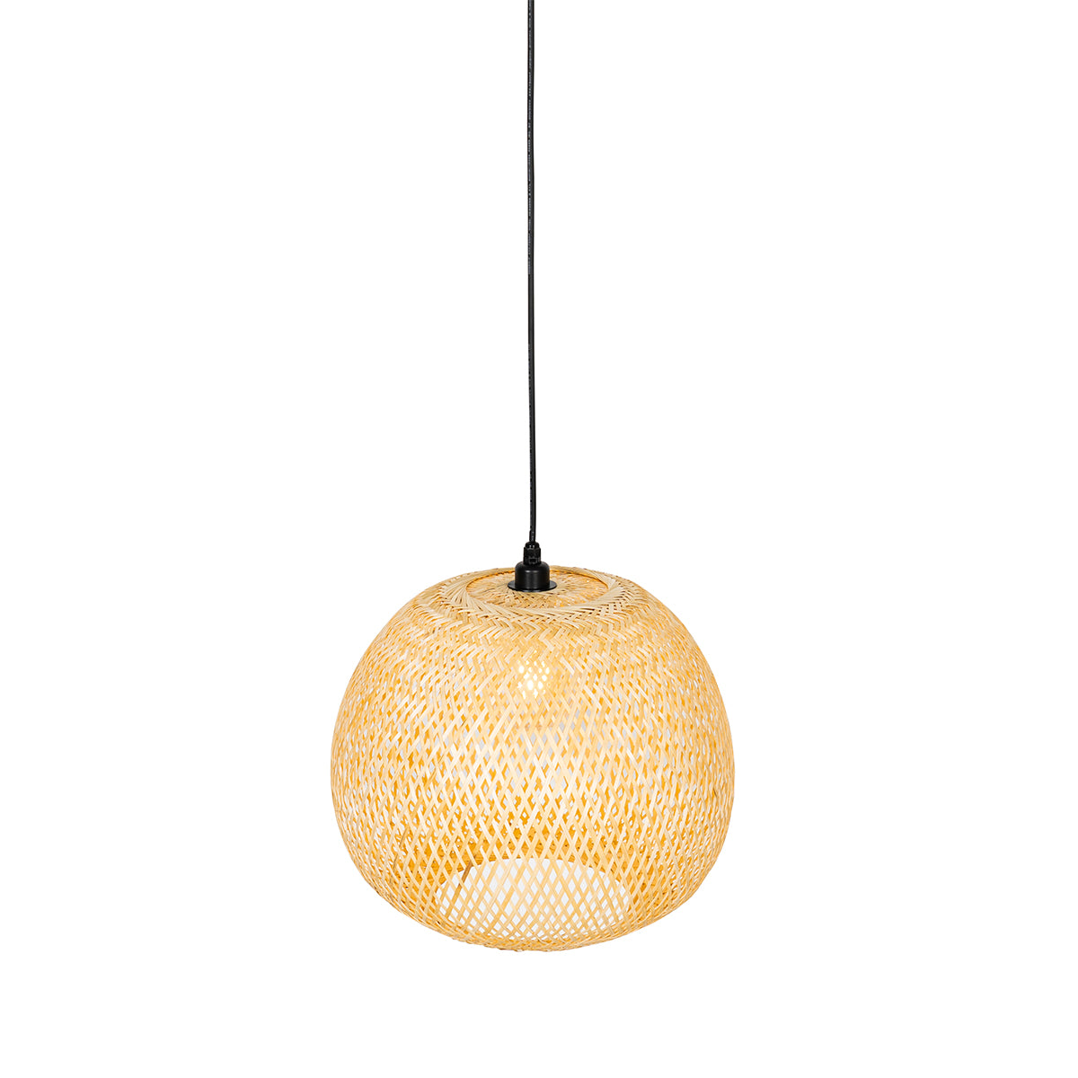 QAZQA Oosterse buiten hanglamp bamboe IP44 - Rafael
