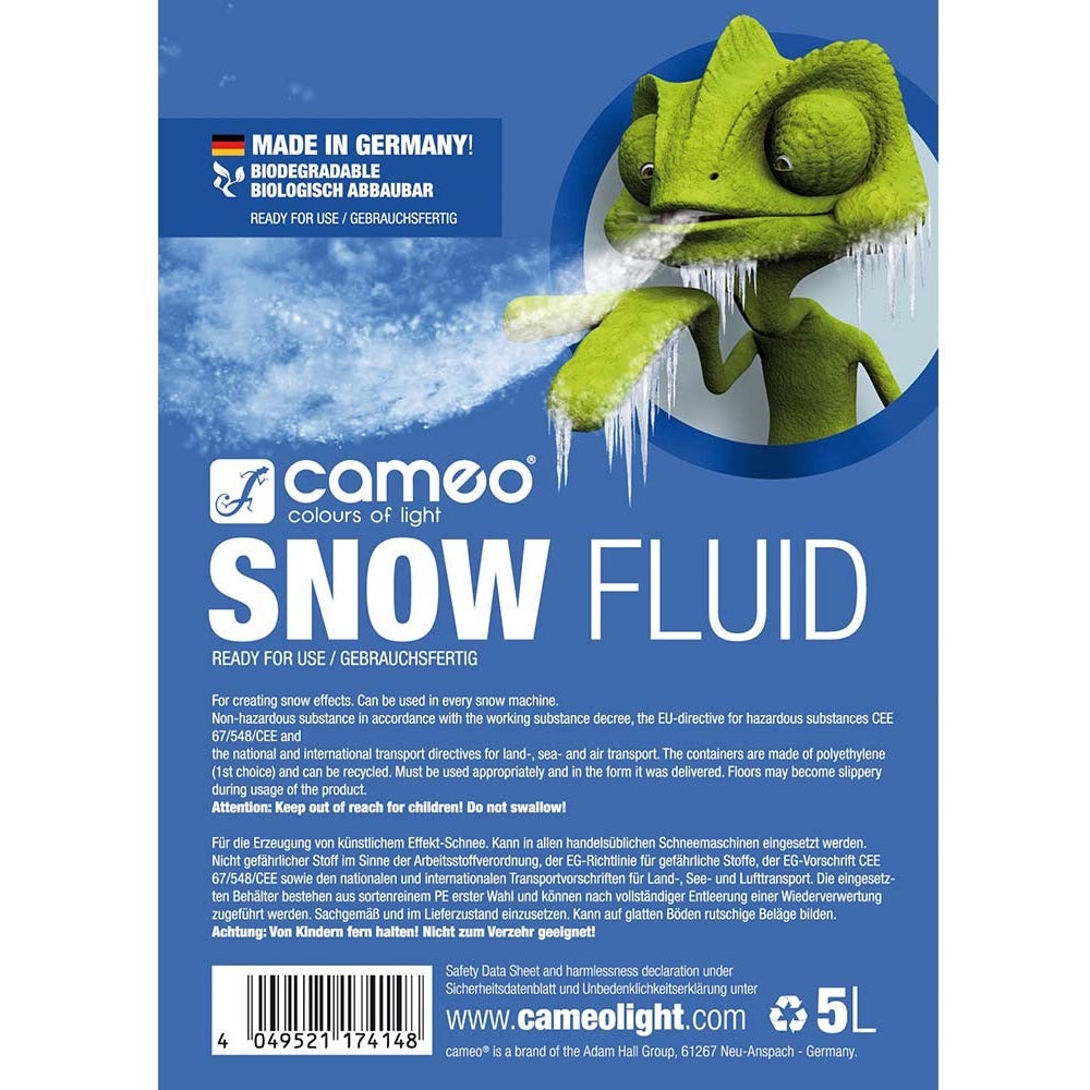 Cameo SNOW FLUID 5 L sneeuwvloeistof