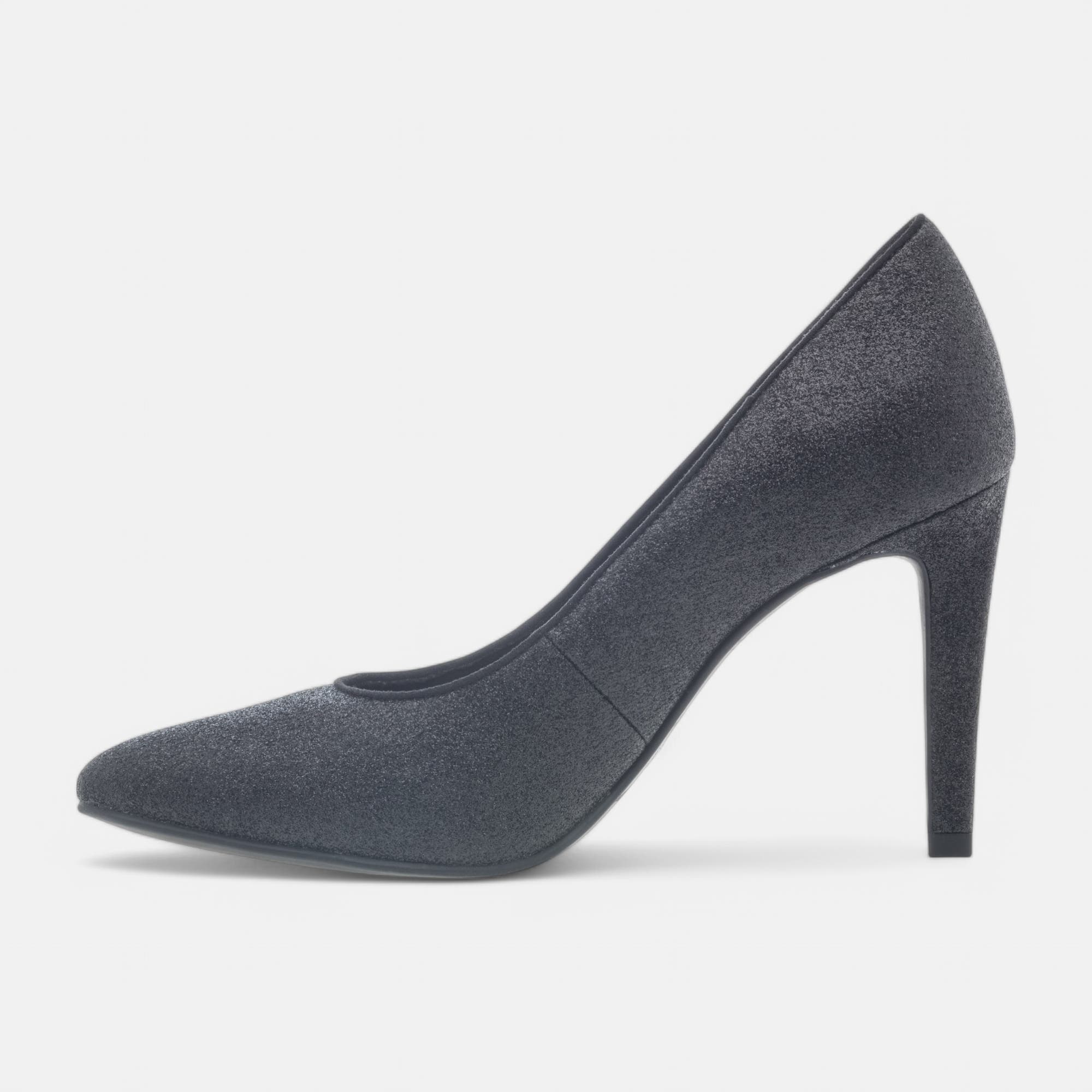 Escarpins à talon Femme noir glitter