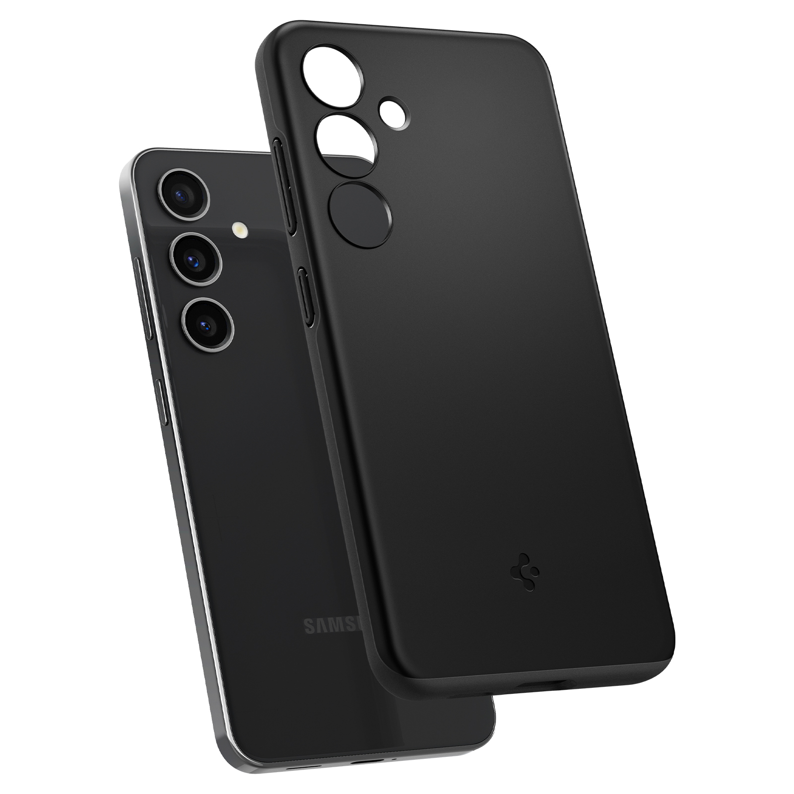 Samsung Galaxy S24 Thin Fit Case Hülle (ACS07341) - Schwarz