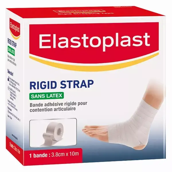 Faixa adesiva rígida para tornozelo Elastoplast Sport 3,8 cm x 10 m