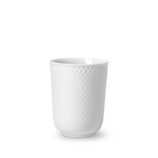 Lyngby Porcelæn Rhombe Krus, Hvid, 33 cl