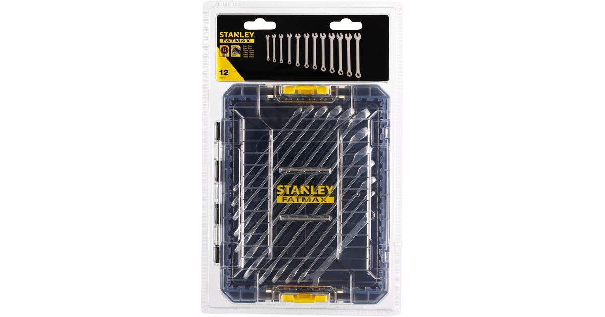 StanleyRingsteeksleutelset FatMax TSTAK  (12-delig)