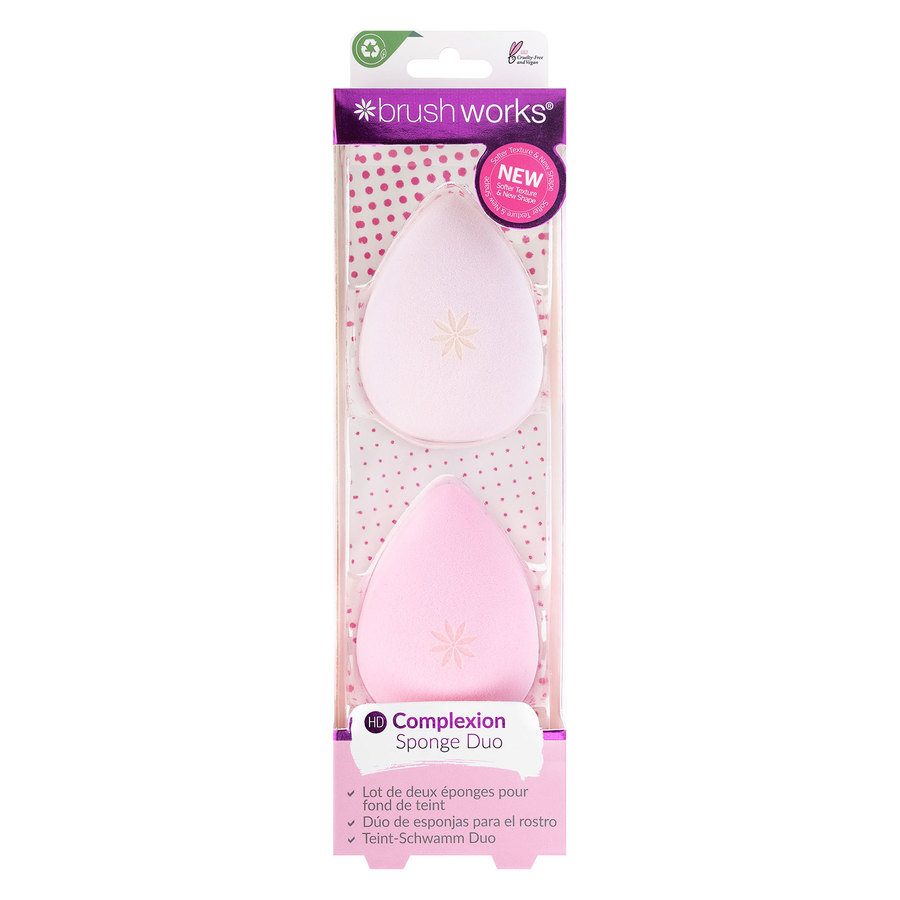 Brushworks HD Complexion Sponge Duo