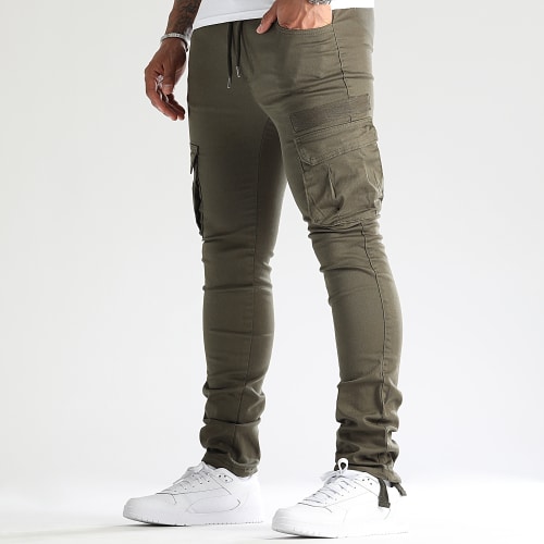 Pantalon Cargo 2545 Vert Kaki