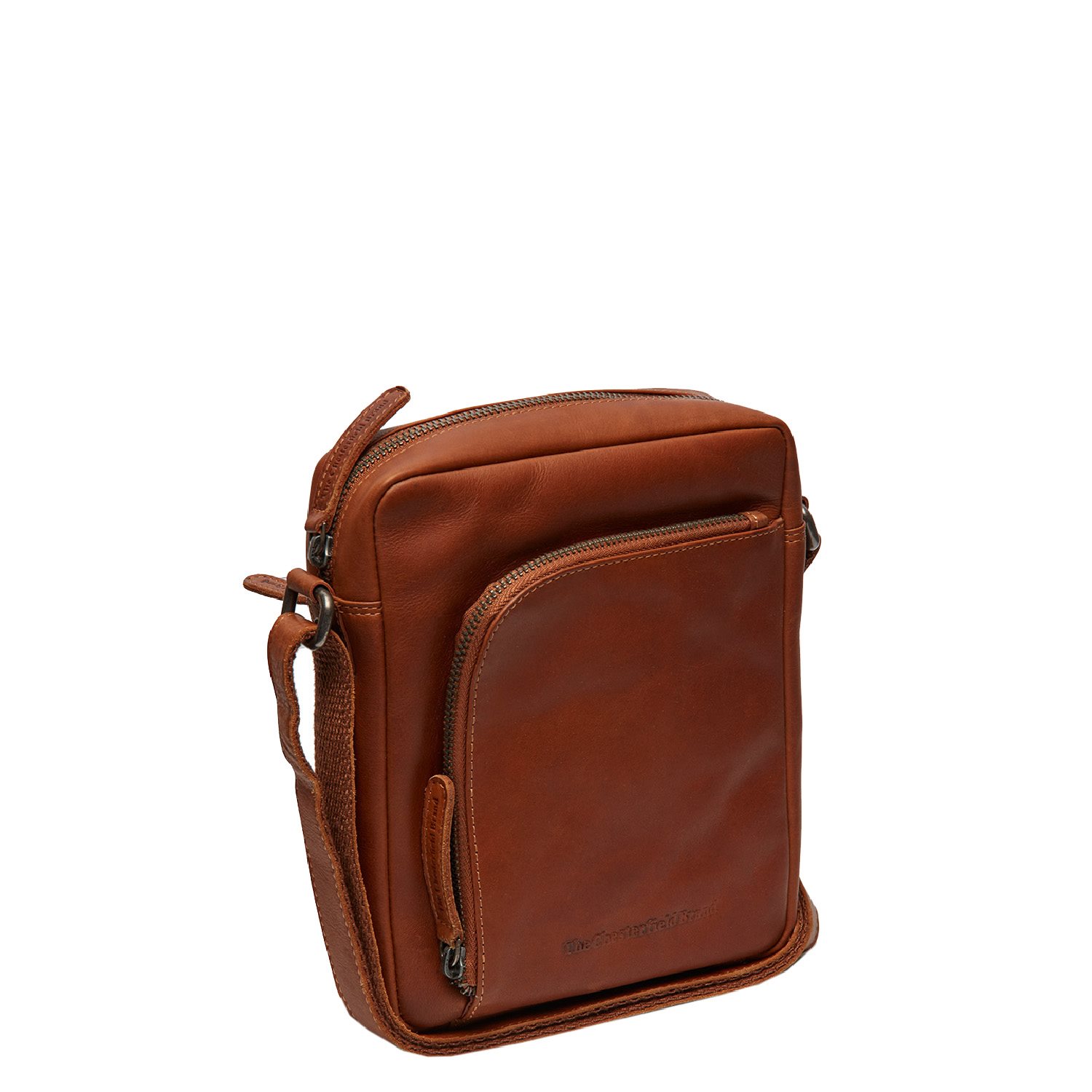 The Chesterfield Brand Timor Schoudertas cognac
