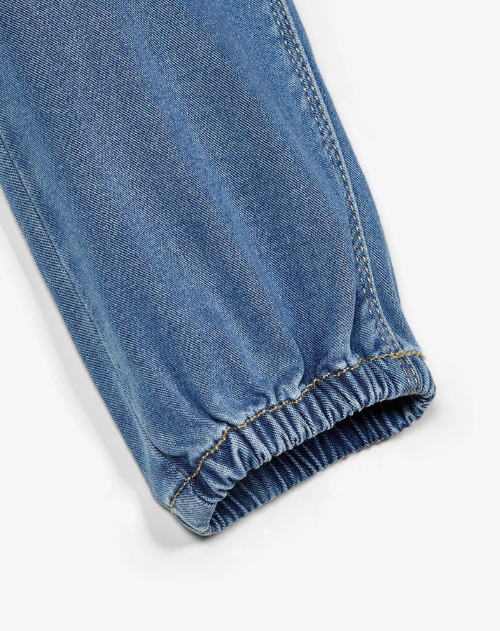 Jeanshose NMFBIBI DNMTORAS 2468 Baggy Fit in medium blue