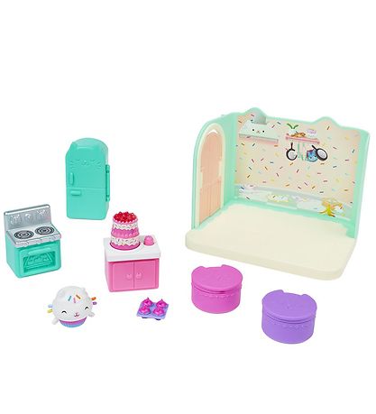 Gabby's Dollhouse S?t - 8 Dele - Cakey's Kitchen