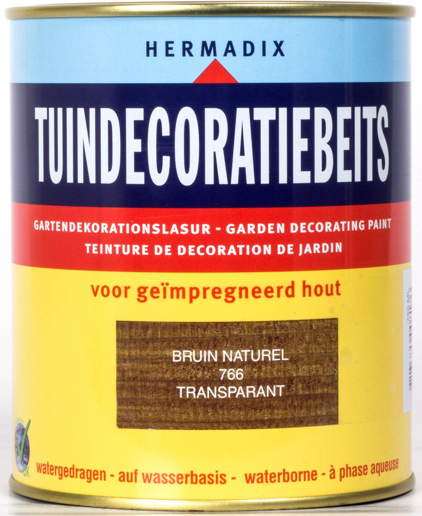 Hermadix Tuindecoratiebeits bruin naturel 750 ml