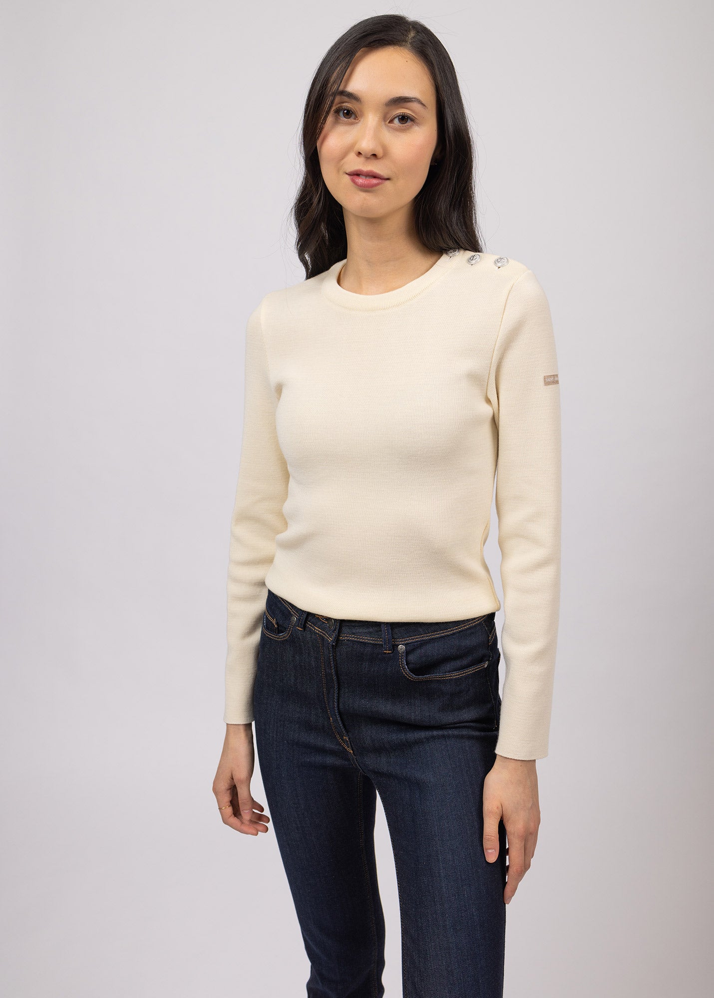 Pull marin uni Marée