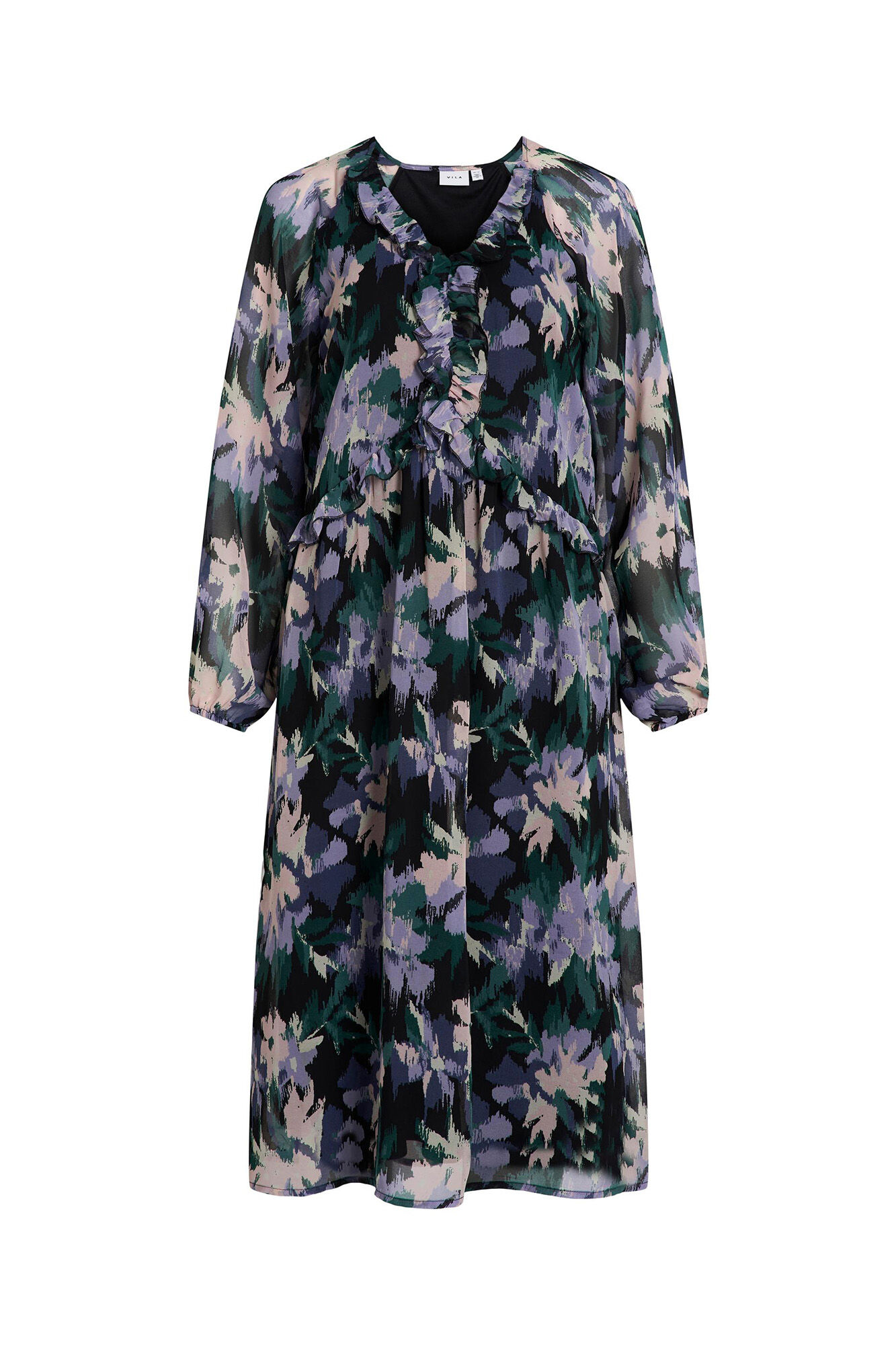 Vestido solto - Preto