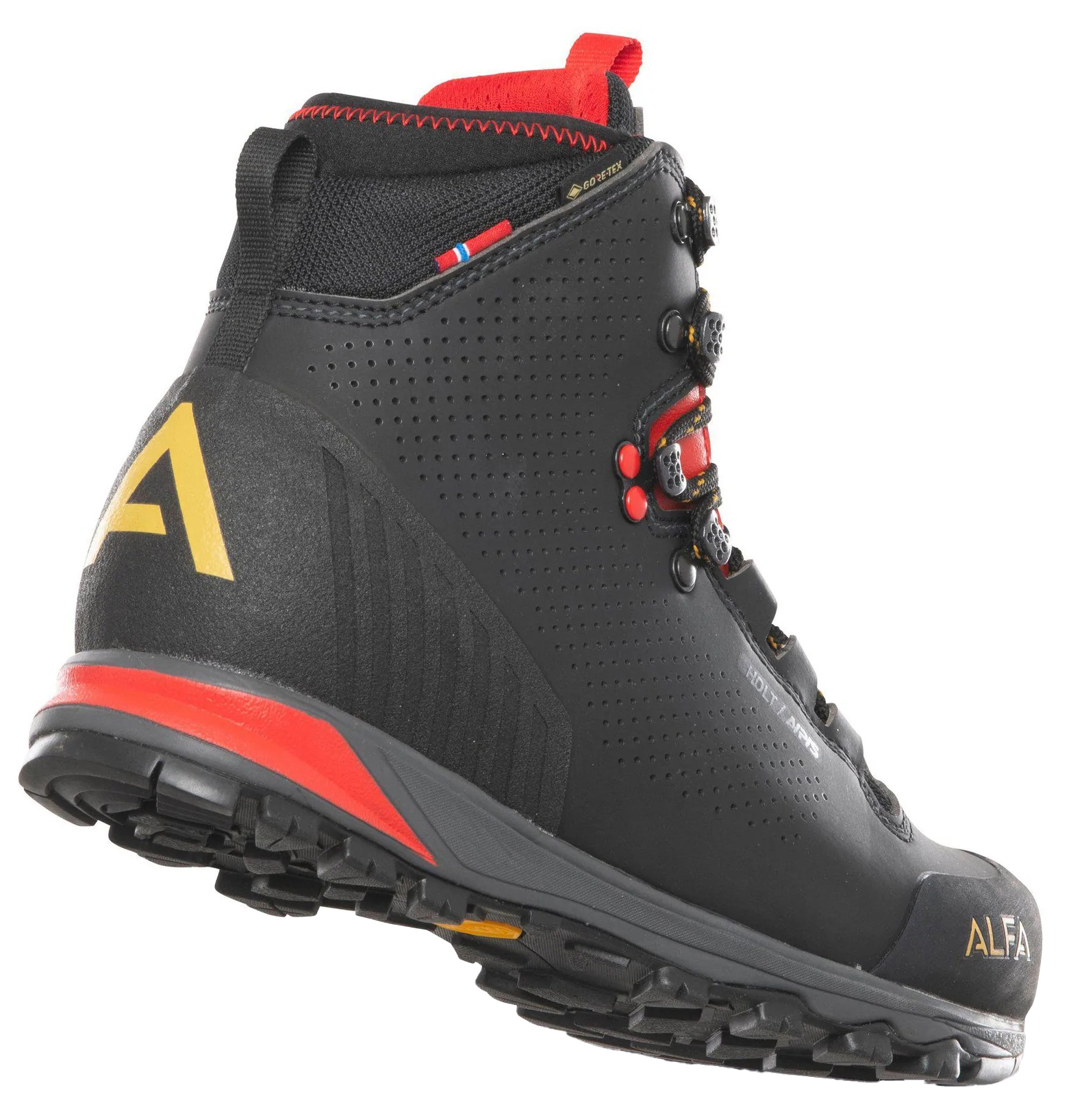 Holt A/P/S GTX Dame Black/Red