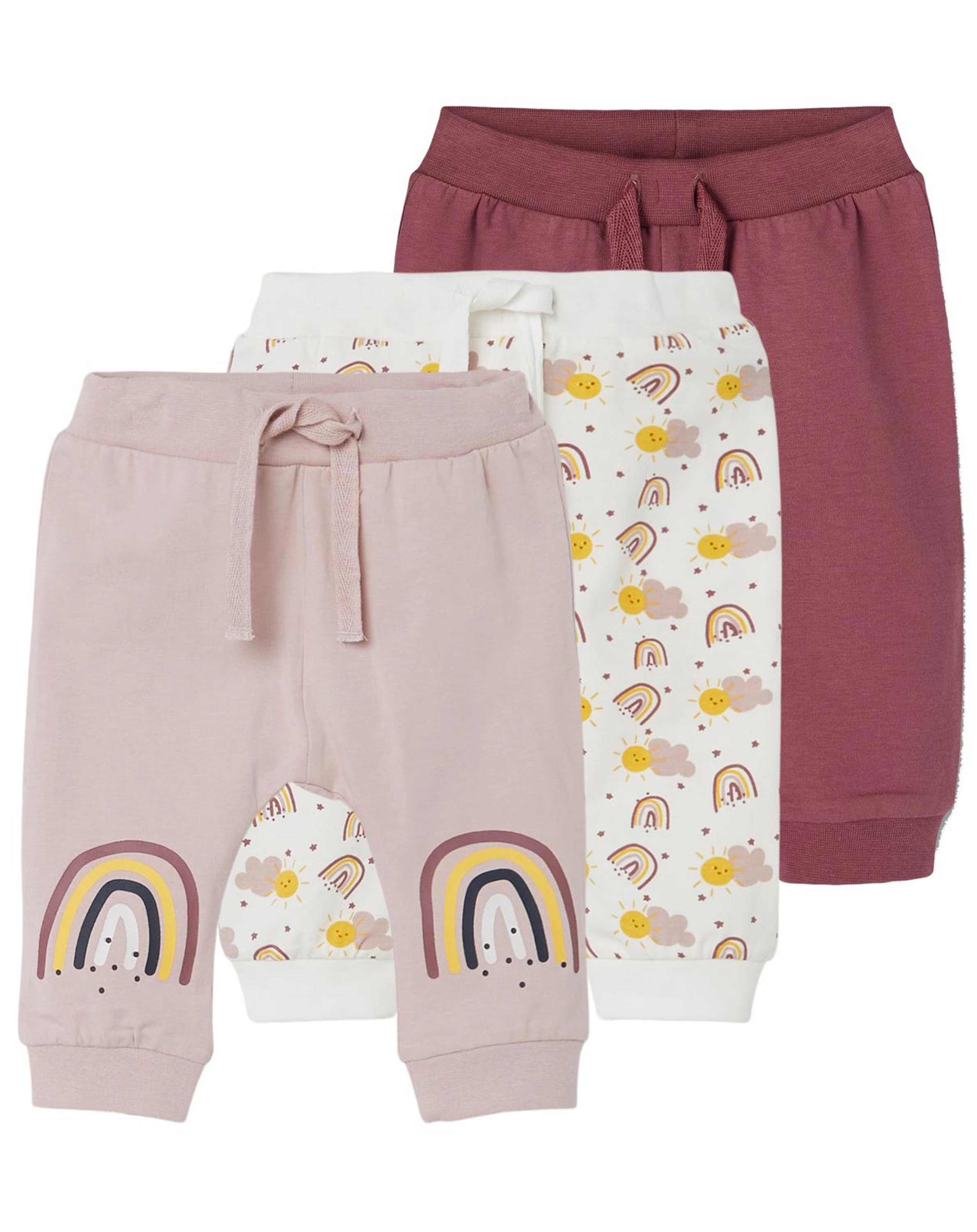 Schlupfhose NBFTACCA 3er Pack in crushed berry
